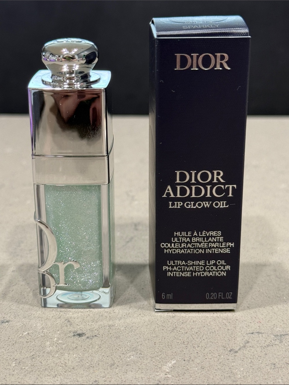 Dior Addict Lip Glow Oil — #086 Minty Sparkly, new/unopened